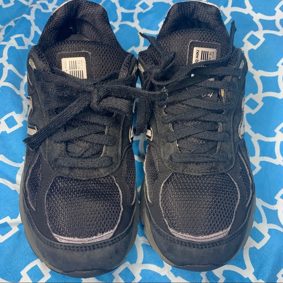 New balance 990v4 Women’s size 6.5 Made in USA Black silver 990 v4 wmns sneakers - Picture 3 of 12